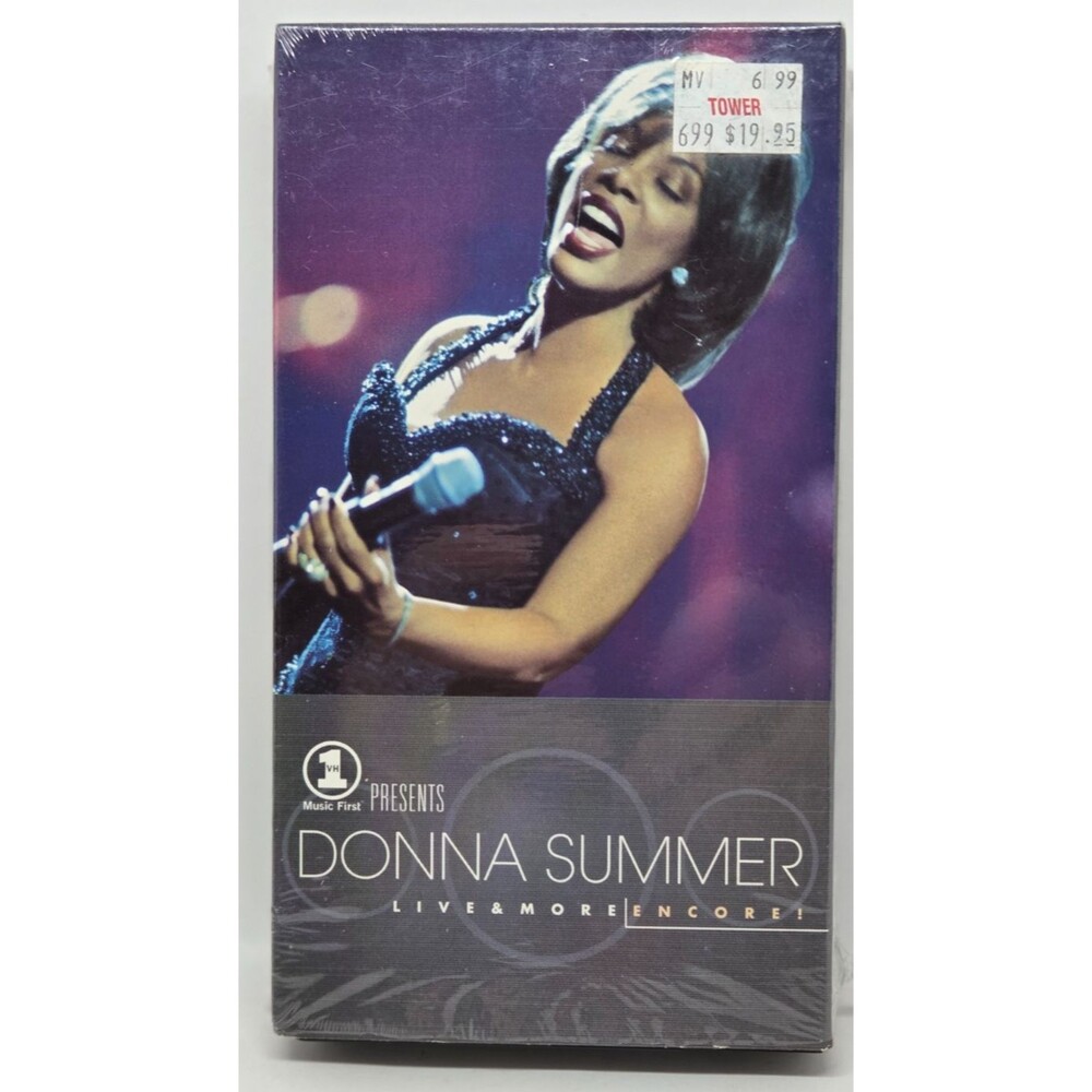 Like New Donna Summer VH1 presents Live & More Encore VHS concert New York 1999